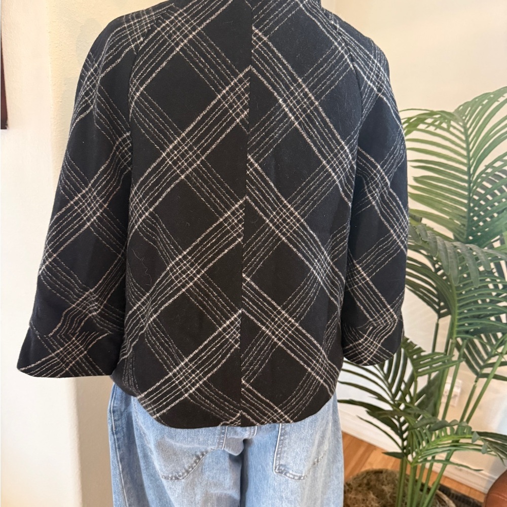 Motherhood Maternity Black and White Blazer Jacket - Picture 8 of 10